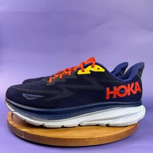 MENS HOKA ONE CLIFTON 9 WIDE SIZE 12